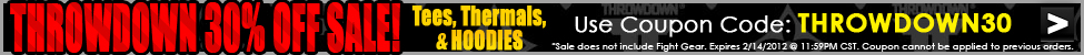 30% Off Throwdown Sale!